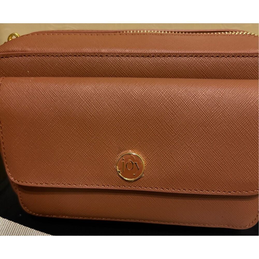 Joy Clean and Chic Leather Crossbody Bag Plus Card Case - Picture 2 of 8